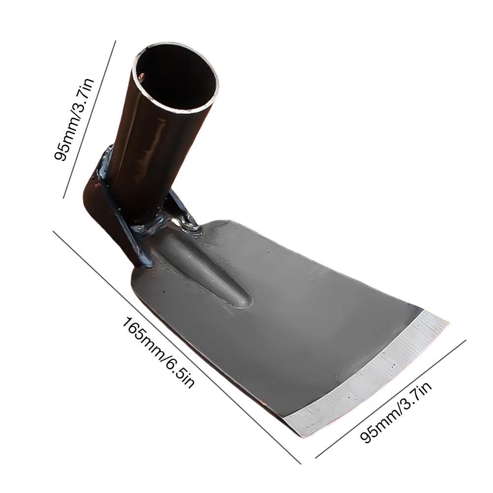 Garden Hoe for Digging Soil Agricultural Hoe Forging Weeding Small Hoe for Planting Vegetables Flowers Outdoor Farming Tools