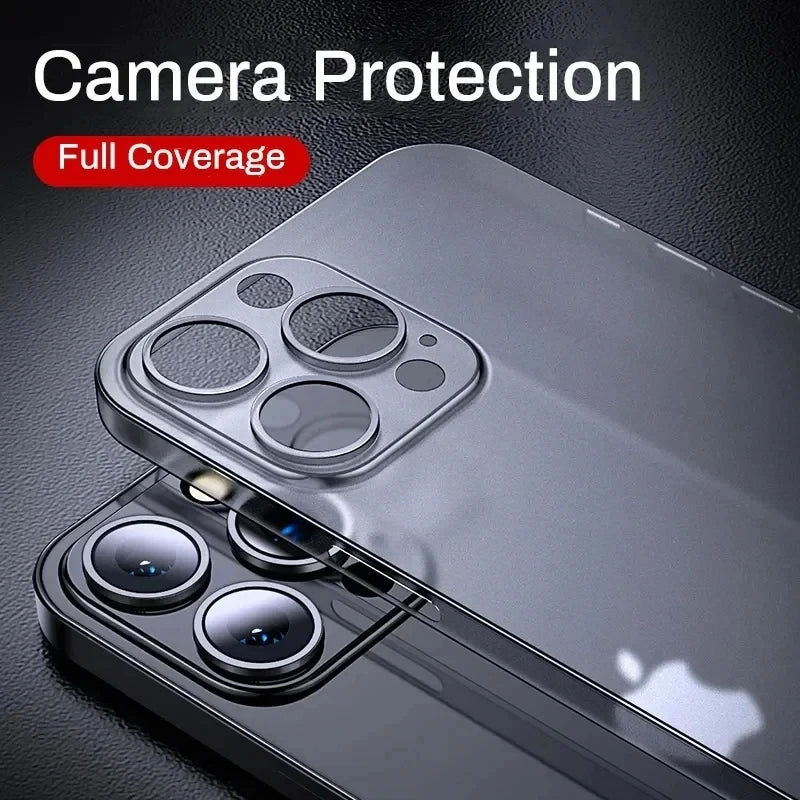For iphone 15 Pro Case iphone 11 12 13 mini 14 15 16 Pro Max 16 Plus Cover Ultra Thin PP Case iphone 15Pro Case