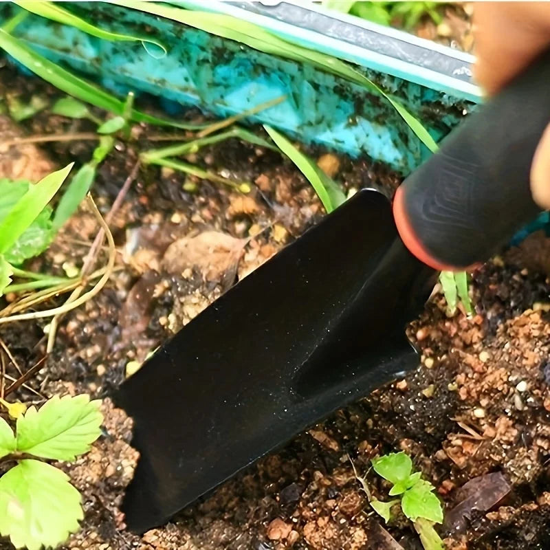 4-in-1 Garden Tool Set: Shovels, Rakes & Planting Kit. Your Essential Gardening Helper!