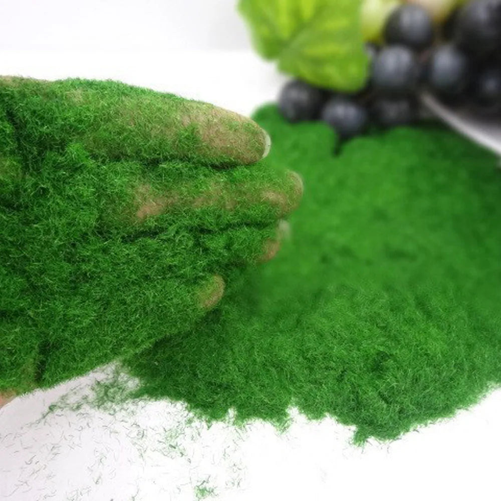 Game Garden Home Building Model Material Artificial Grass Powder Artificial Moss Micro Landscape Decoration DIY Accessories